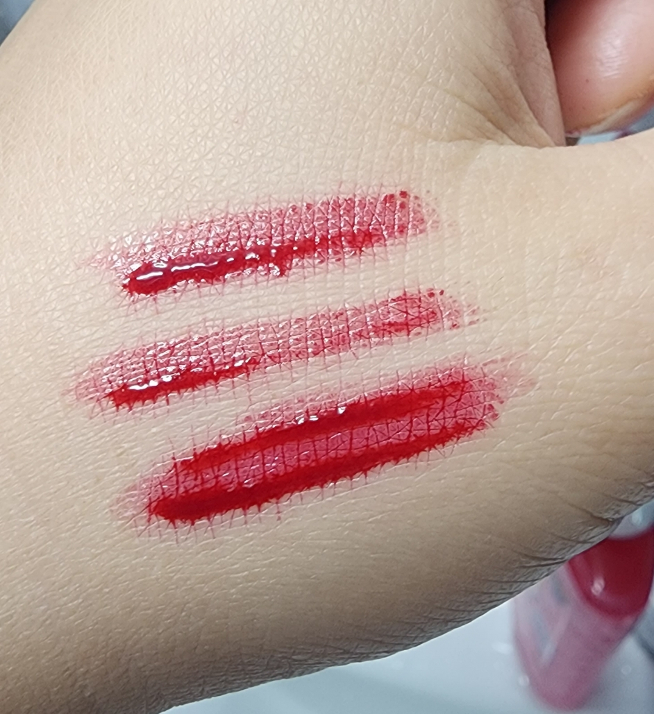 팔목 발색
