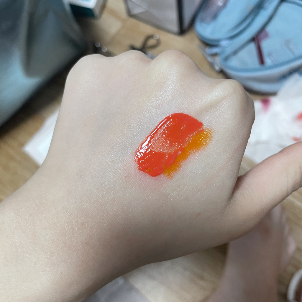 팔목 발색