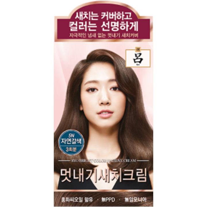 Ryeo Uachae Stylish Gray Fish Cream Natural Brown 5N(120G*2