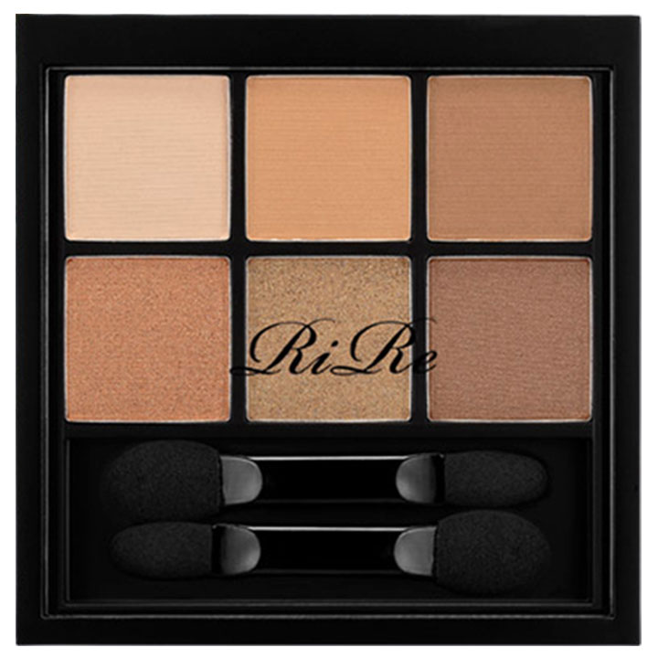 RiRe Six Eye Palette [Brown Burn] | Hwahae Global
