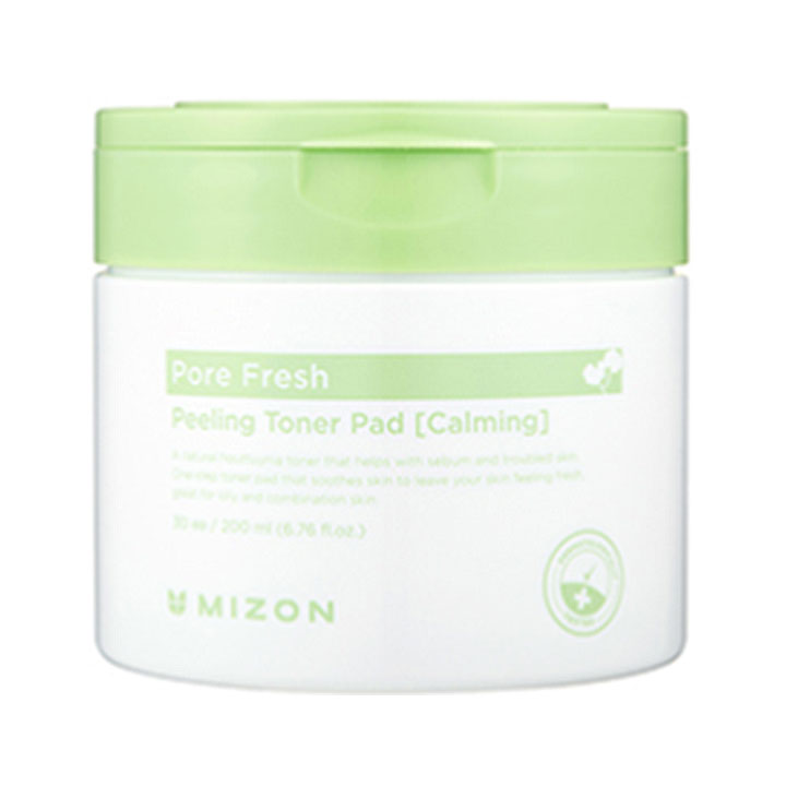 毛孔清爽去角质化妆棉[迷彩] - Pore Fresh Peeling Toner Pads [Camouflage