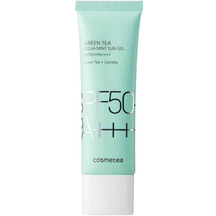 绿茶水润薄荷防晒凝胶 [SPF50+/PA++++]