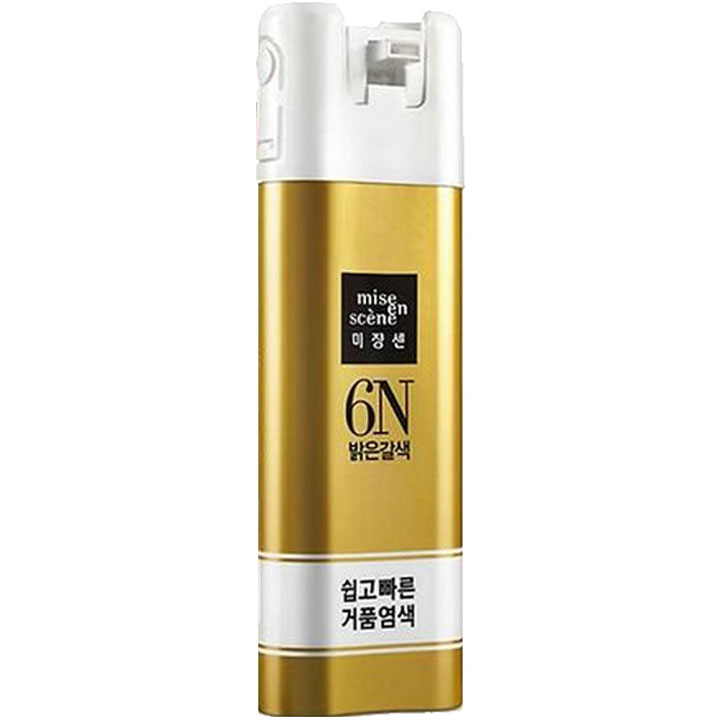 Easy and fast foam dyeing [6N light brown]