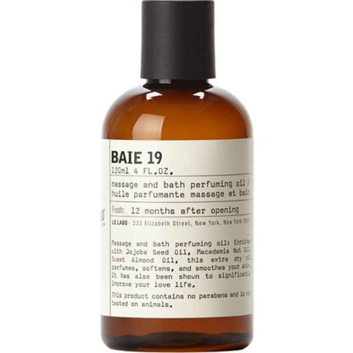 Aceite reafirmante para masaje y baño Bay 19