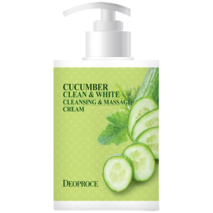 CUCUMBER CLEAN & WHITE CLEANSING & MASSAGE CREAM