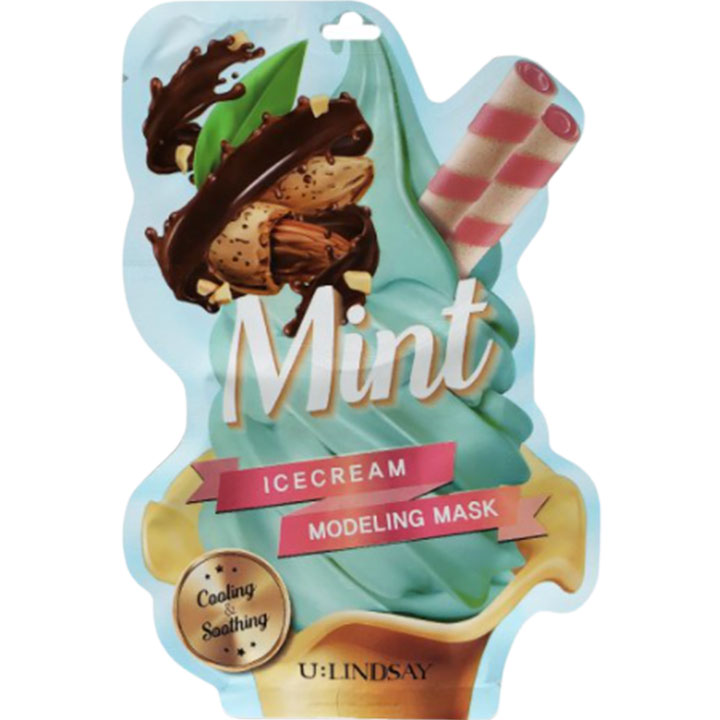 U:lindsay Mint Icecream Modeling Mask