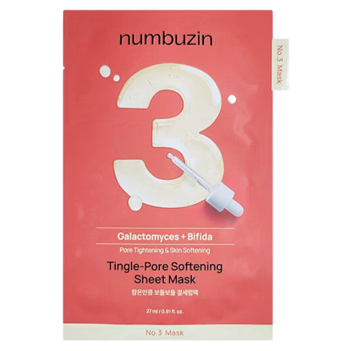 No.3 Tingle-Pore Softening Sheet Mask