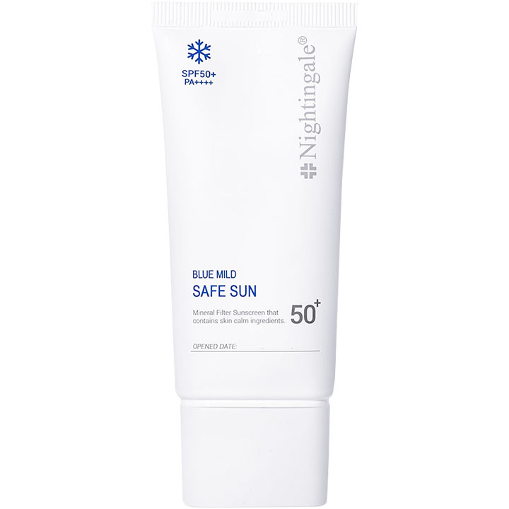 蓝色温和防晒霜 [SPF50+/PA++++] [安全]