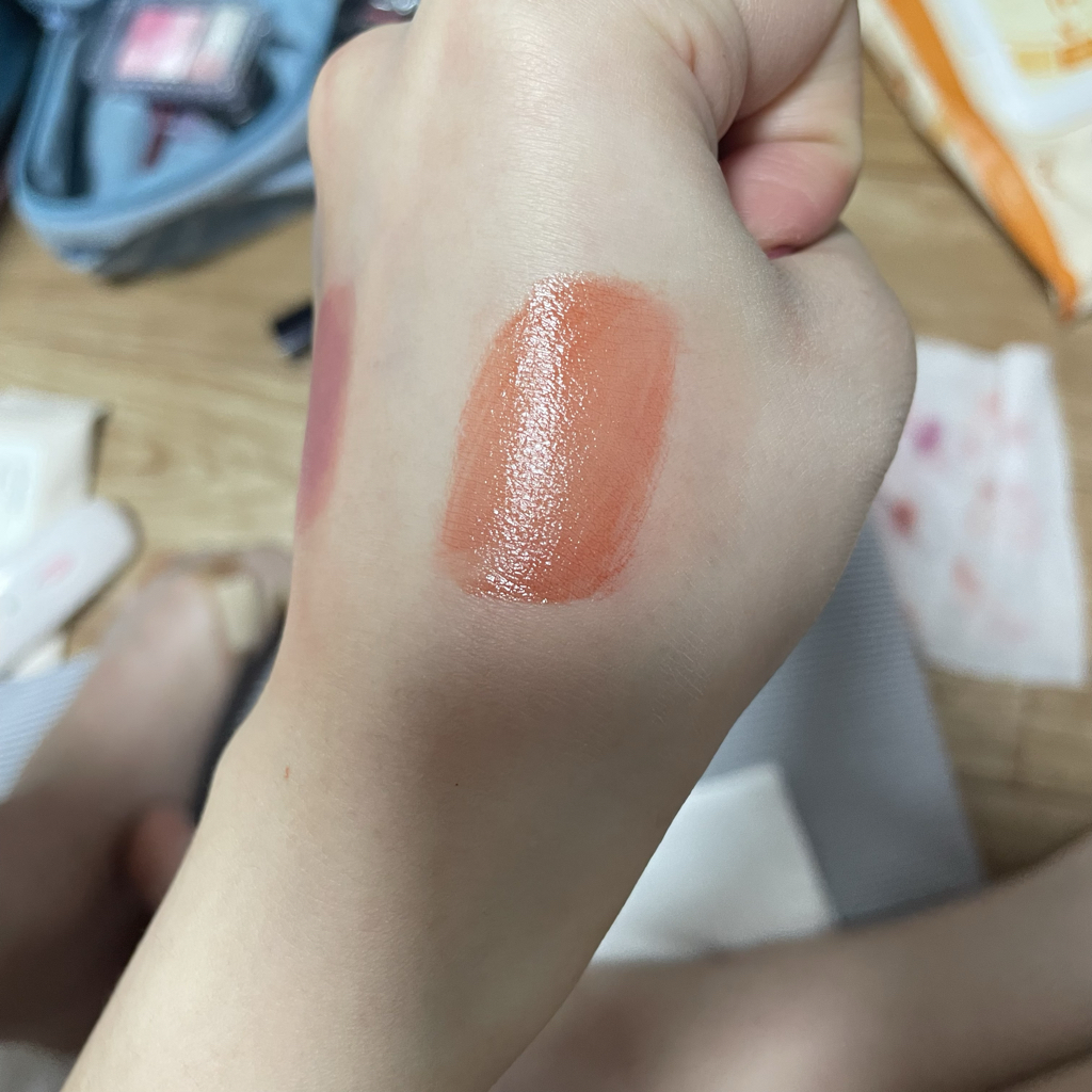 팔목 발색