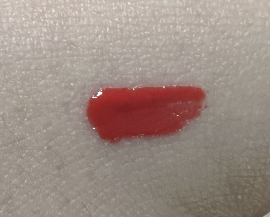 팔목 발색