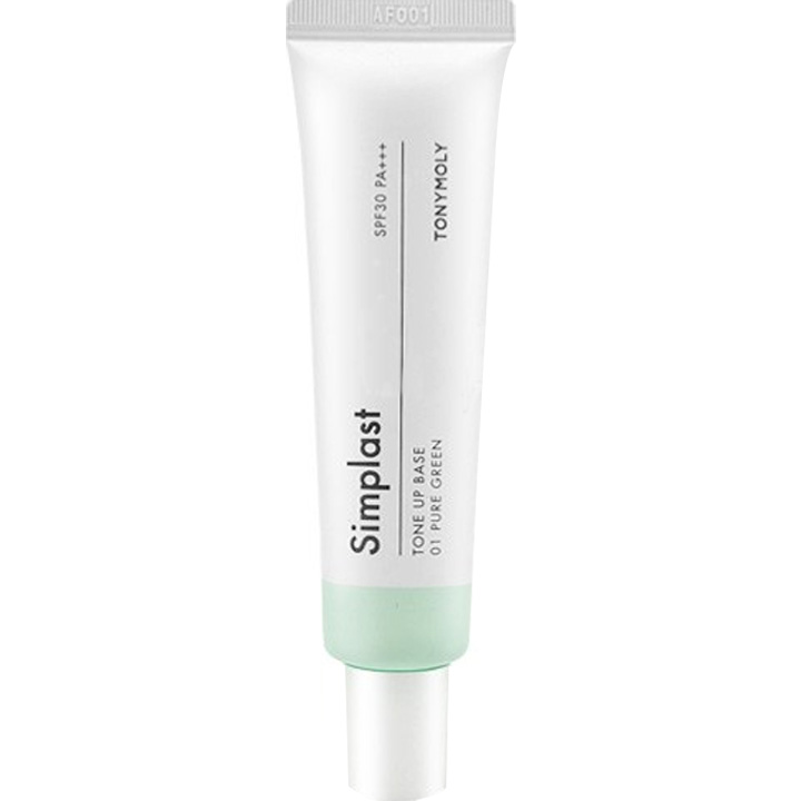 TONYMOLY Simplast TONE UP BASE [SPF30/PA+++] [01 PURE GREEN] | Hwahae Global