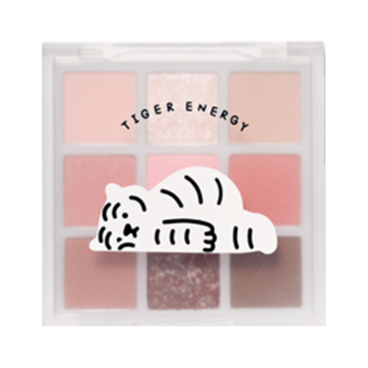 Mujik ETUDE Mujik Tiger Collection Play Color Eyes Tiger Energy [02 Drowsy ...