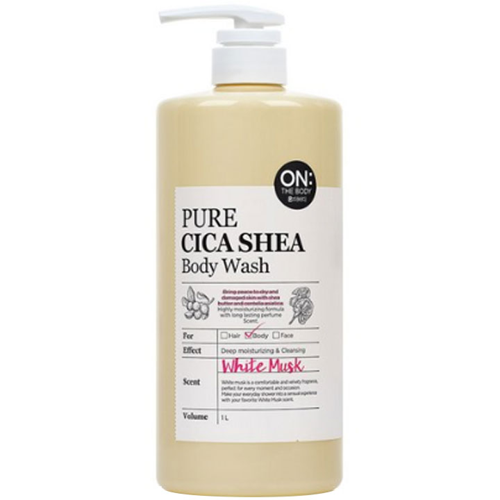 ON:THEBODY Pure Cica Body Wash [White Musk] | Ingredients