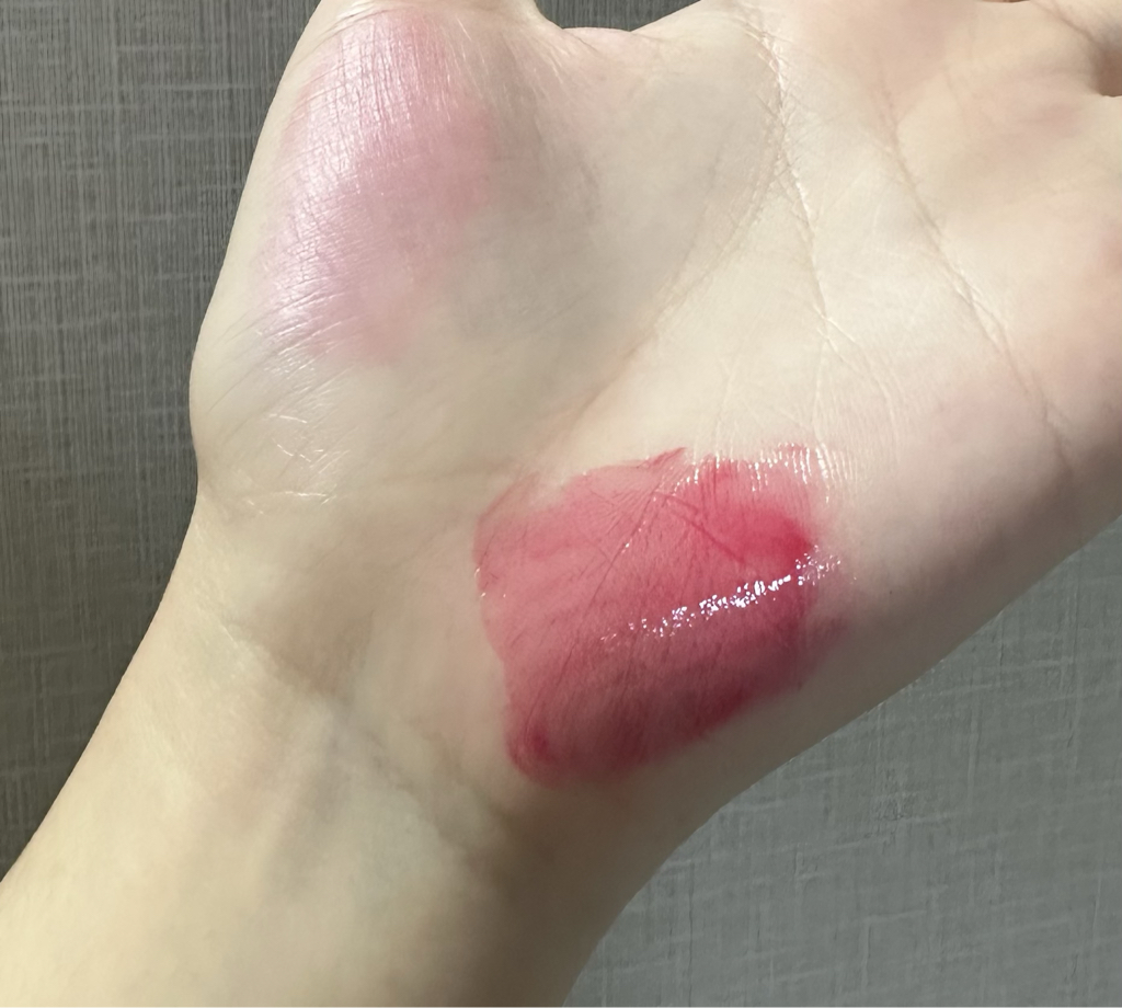 팔목 발색