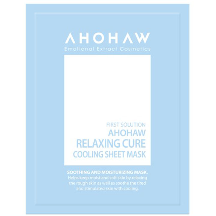 Relaxing Cure Cooling Sheet Mask