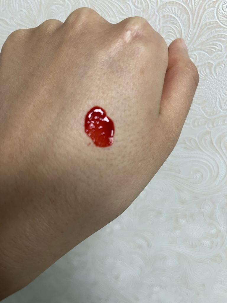 팔목 발색