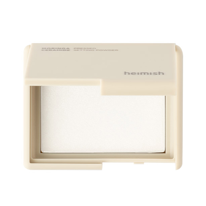 Polvo compacto fijador de ceramida de Moringa