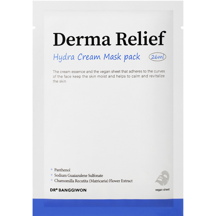Dr.Banggiwon Derma Relief Hydra Cream Mask Pack | Hwahae Global