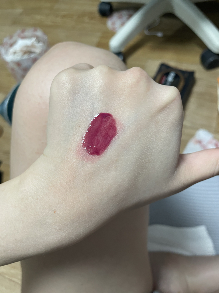 팔목 발색