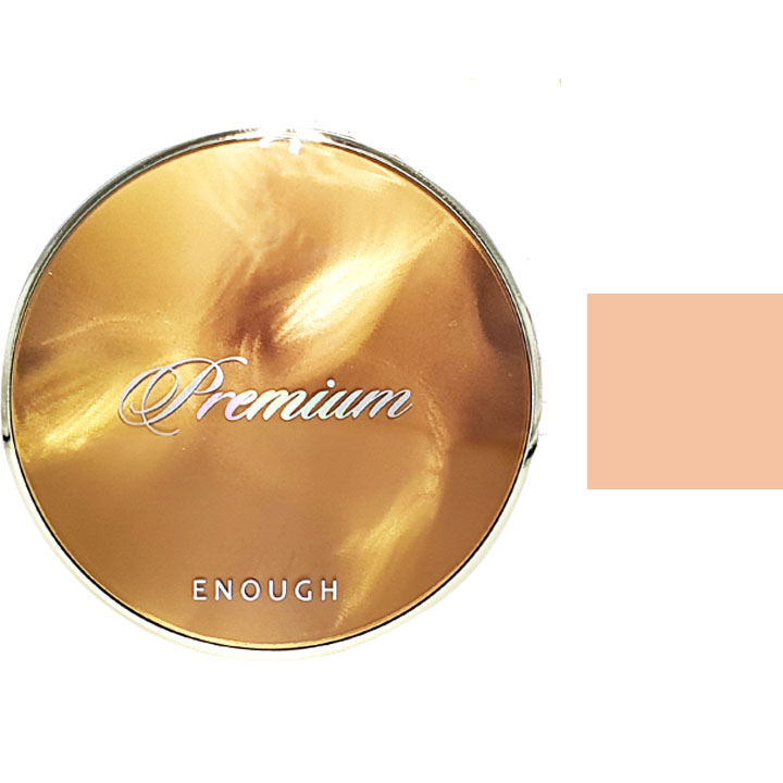 ENOUGH Premium Rich Gold Two-Way Cake [SPF50+/PA+++] [Nº 21 Skin Beige ...