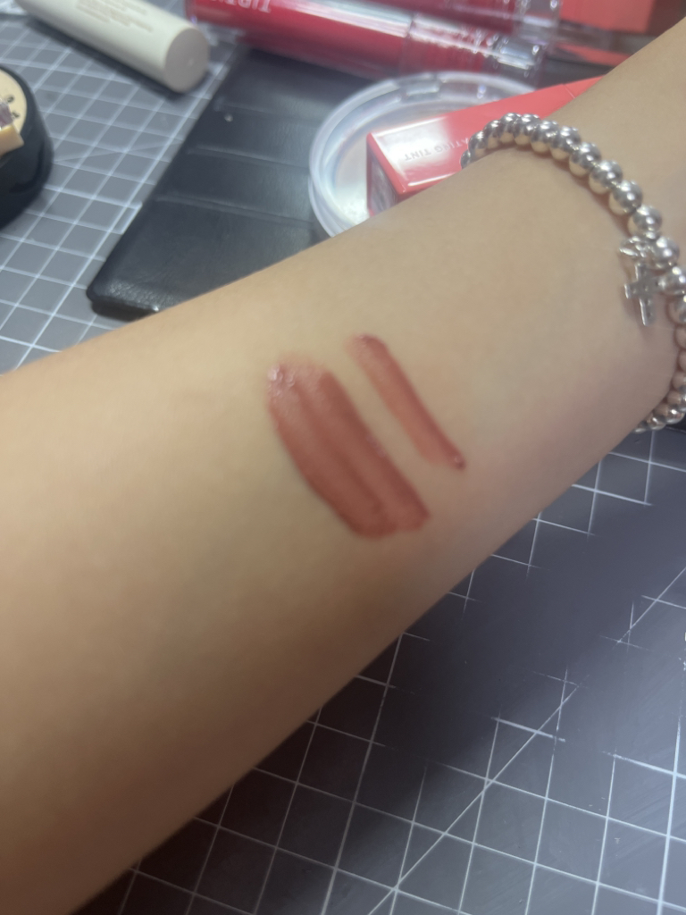 팔목 발색