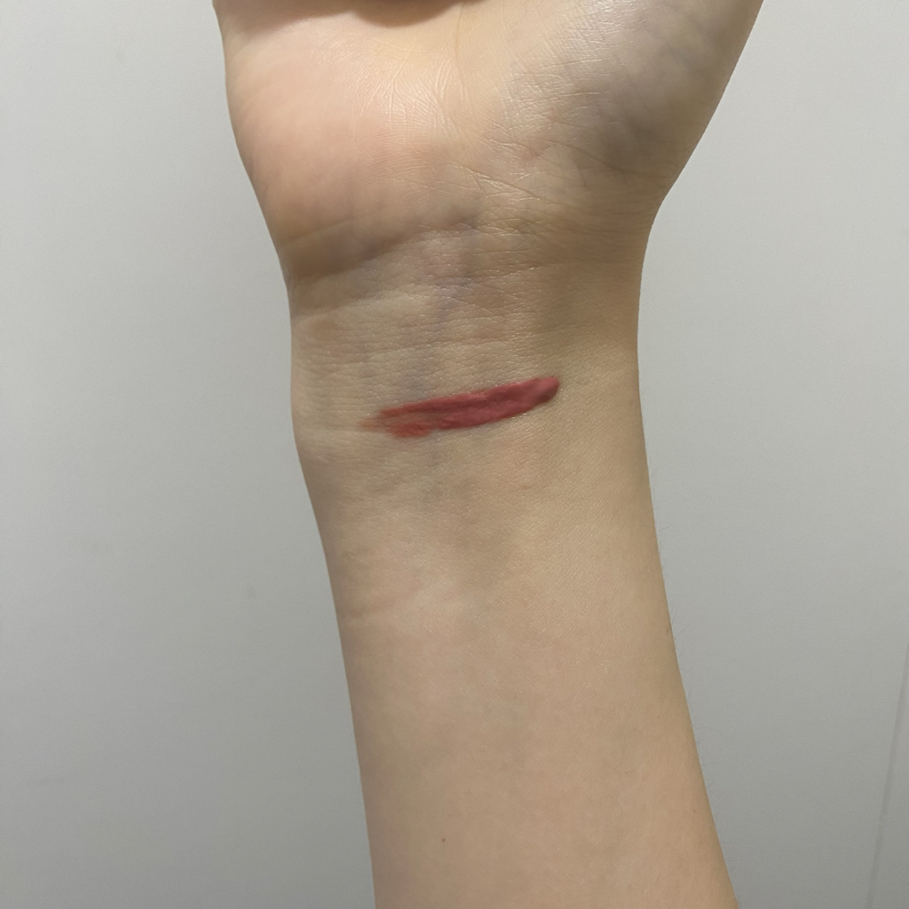 팔목 발색