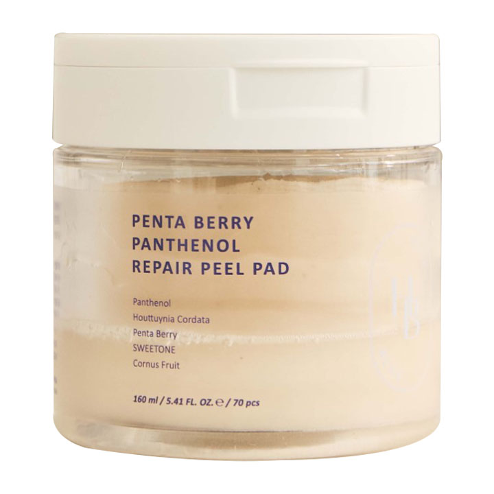 HEVEBLUE Pentaberry 泛醇修护化妆棉