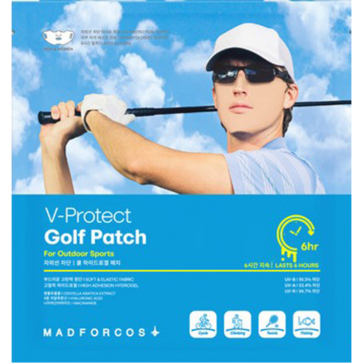 防紫外线清凉高尔夫球贴 [男式(大)