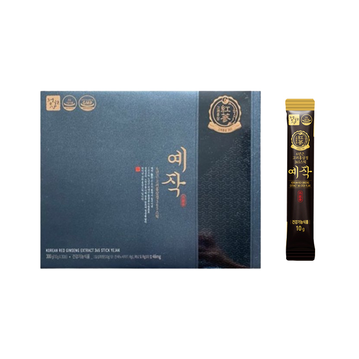 6 năm rễ nhân sâm đỏ Hàn Quốc 365 que
