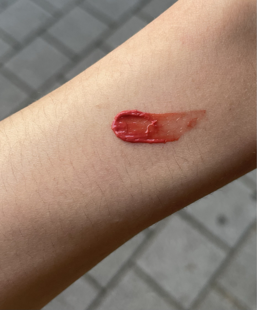 팔목 발색
