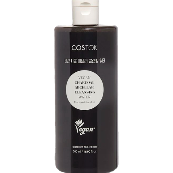 VEGAN CHARCOAL MECELLAR CLEANSING WATER