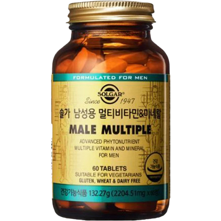 男性多种维生素和矿物质