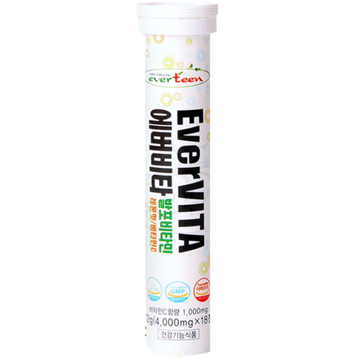 Evervita 维生素 C 柠檬泡腾片