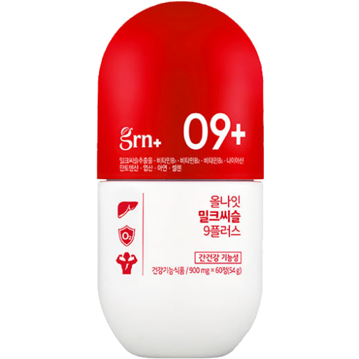 GRN+ All Night Milk Thistle 9 Plus | Hwahae Global
