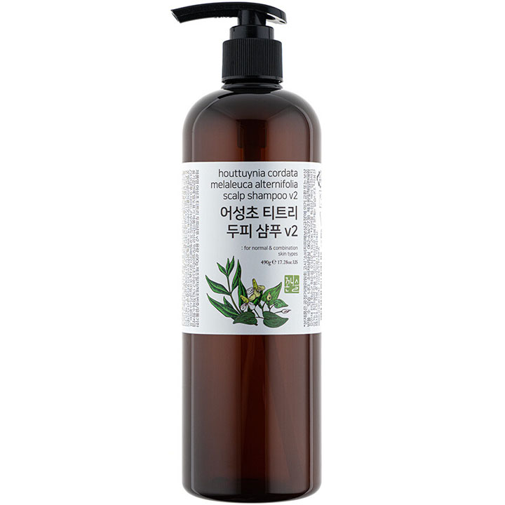 艾草茶树头皮洗发水