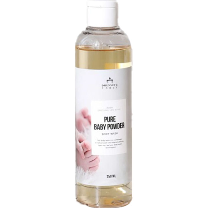 DRESSINGTABLE Perfume Aroma Body Wash [Pure Baby Powder] | Hwahae Global