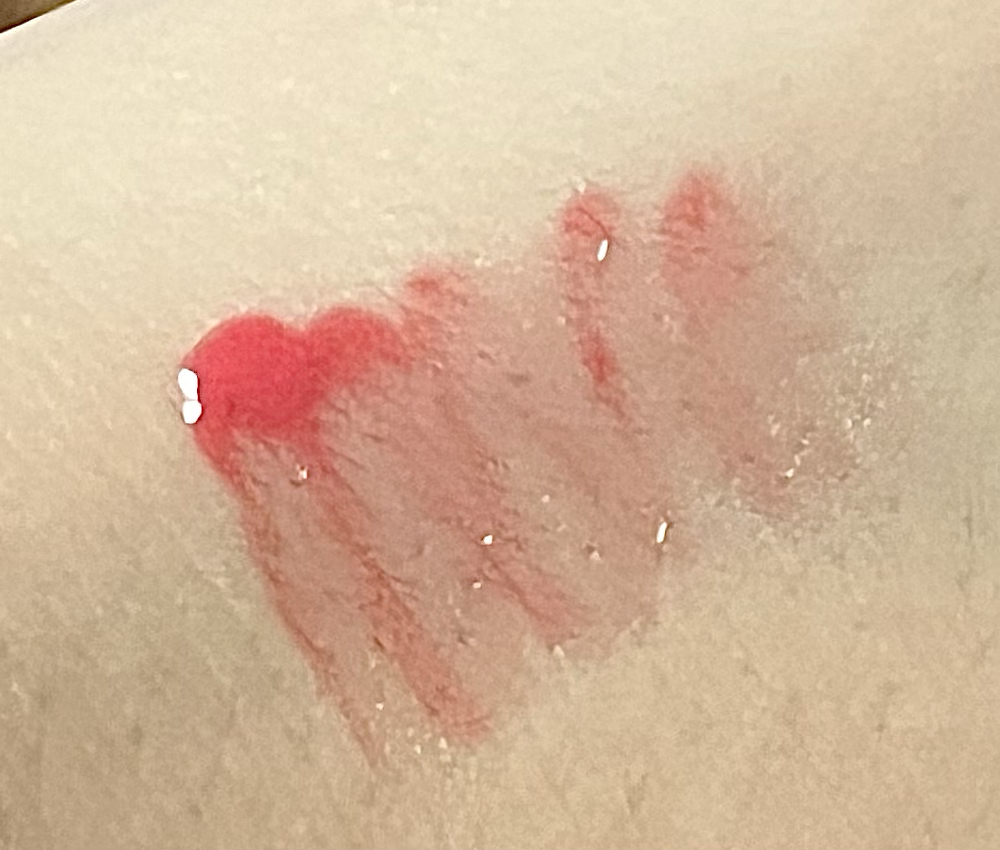 팔목 발색