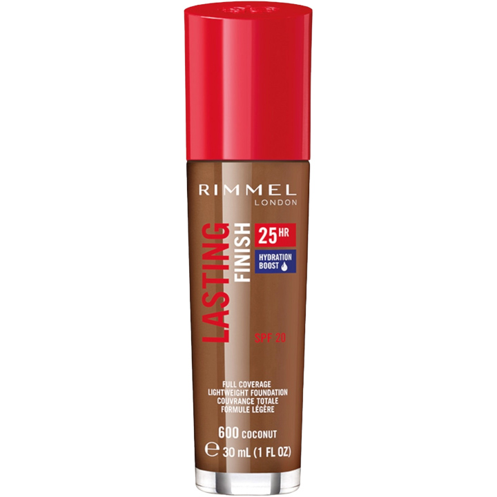 RIMMEL (Overseas) Last Finish 25 Hour Foundation [SPF20] [600 Warm ...