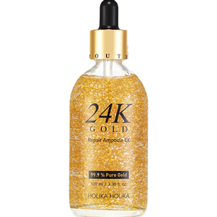 ホリカホリカ24K GOLD Repair Ampoule EX100ml 2本 HOLIKAHOLIKA Prime Youth 24K Gold Repair Ampoule EX Reviews for