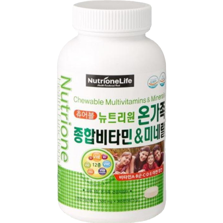 Multivitamins & minerals for the whole family