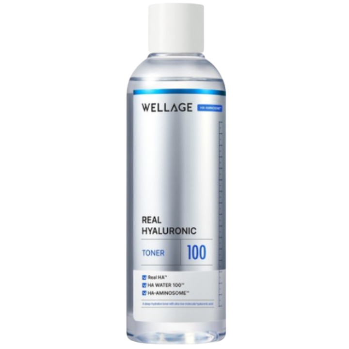 WELLAGE Real Hyaluronic 100 Toner