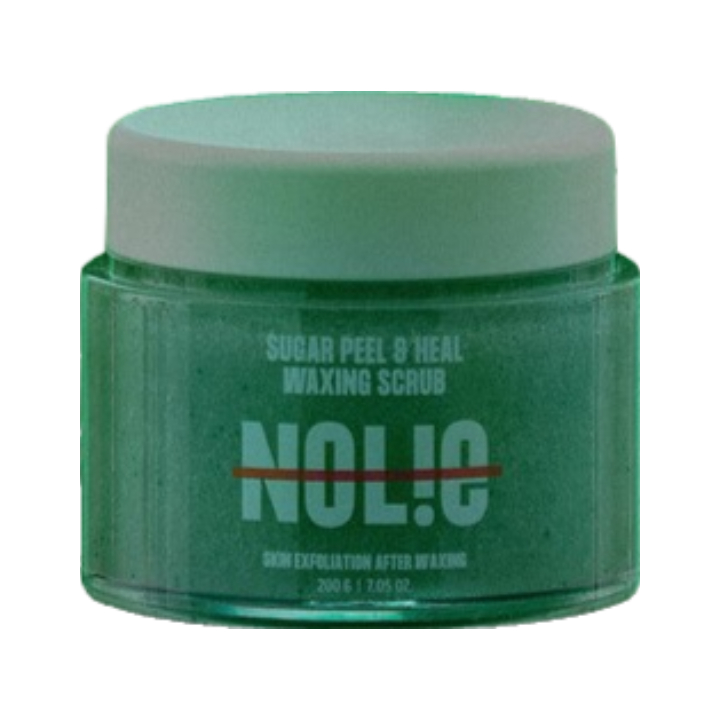 Exfoliante de azúcar y depilación de talones