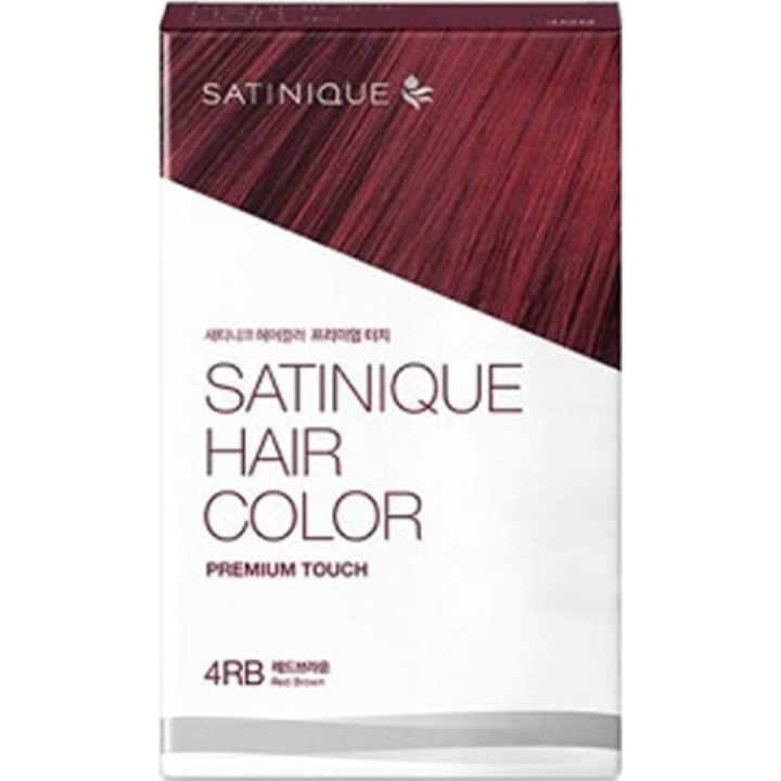 Satinique 优质触感染发剂 [4RB 红棕色］