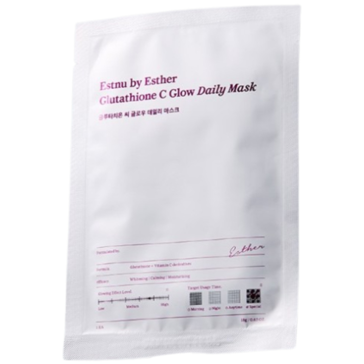 ESTNU Glutathione C Glow Daily Mask Ingredients