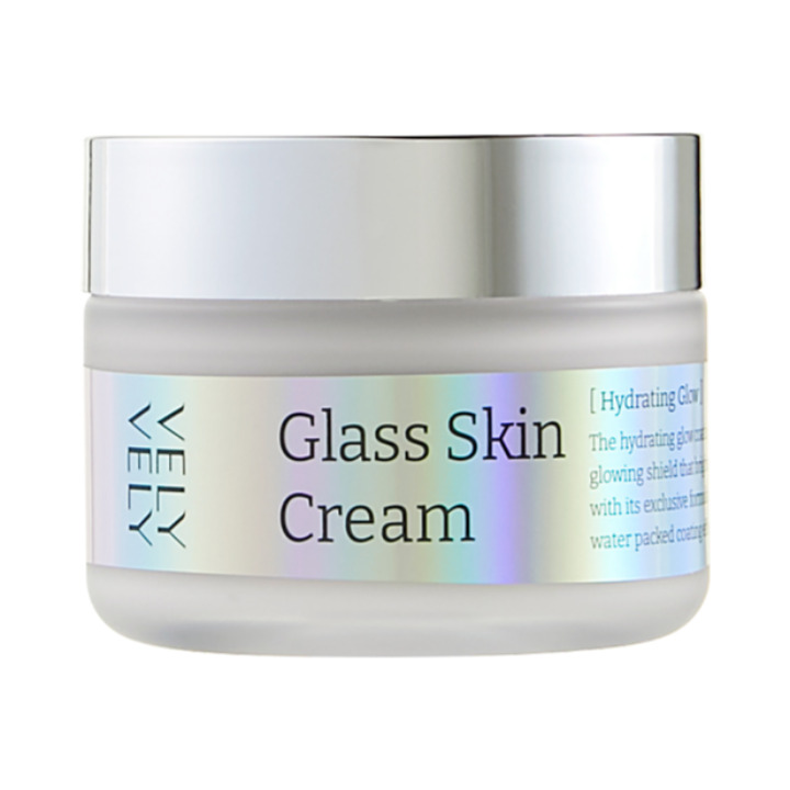 Crema para la piel de cristal