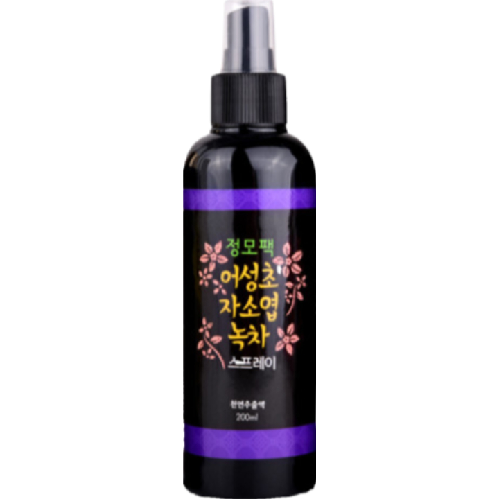 马蹄草叶绿茶喷雾