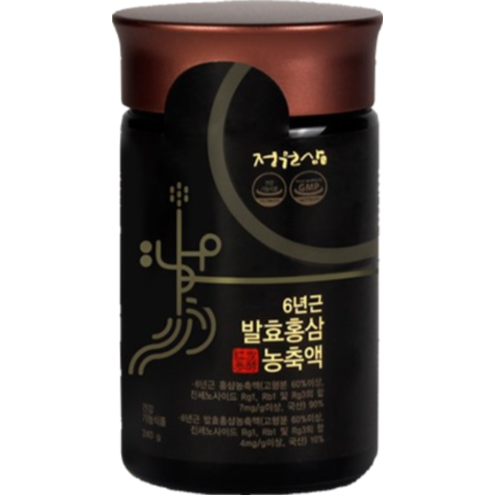 6年根发酵红参浓缩液