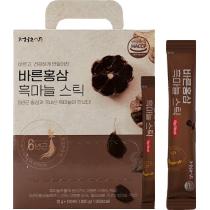 Barun Hongsam Black Garlic Stick