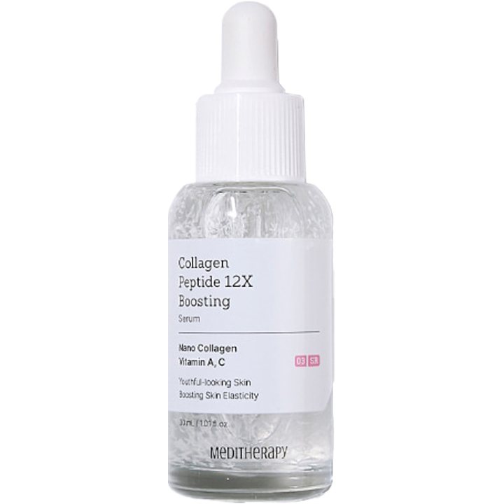 Suero potenciador de péptidos de colágeno 12X