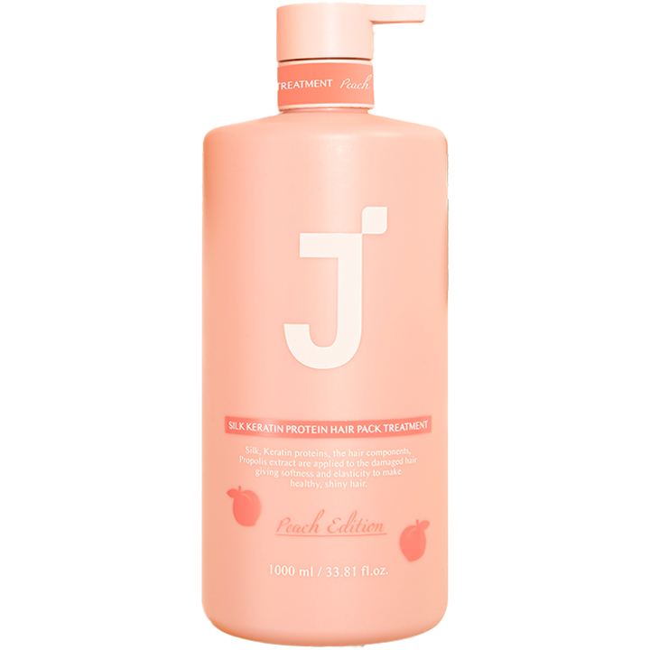 Peach Edition Silk Keratin Protein Hair Pack Tratamiento